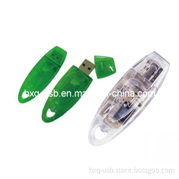 Plastic USB Flash Memory